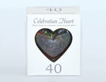 40 CELEBRATION HEART 7CM