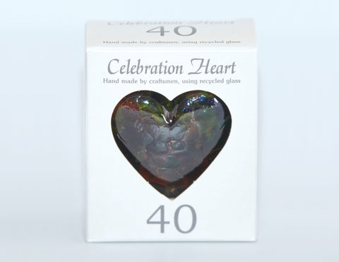 40 CELEBRATION HEART 7CM