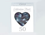 50 CELEBRATION HEART 7CM
