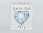 25 CELEBRATION HEART 7CM