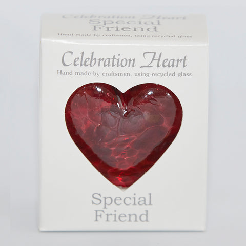 SPECIAL FRIEND CELEBRATION HEART 7CM