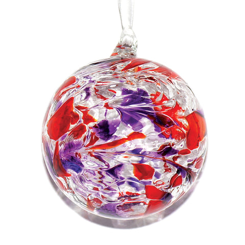 MINI FRIENDSHIP GLOBE 6CM GARNET