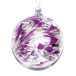 SMALL FRIENDSHIP GLOBE 9CM AMETHYST