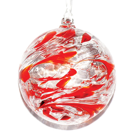 SMALL FRIENDSHIP GLOBE 9CM RUBY