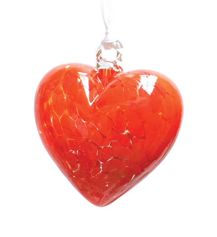 FRIENDSHIP HEART 7CM RED