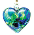 FRIENDSHIP HEART 7CM SEA GREEN