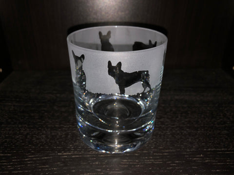 FRENCH BULLDOG T17 WHISKY TUMBLER