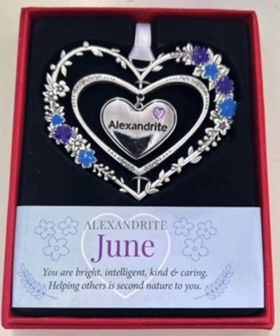 JUNE GEMSTONE HEART