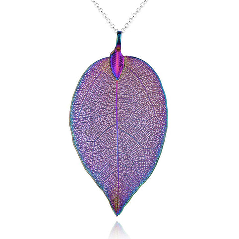 LP03 LEAF PENDANT IRIDESCENT