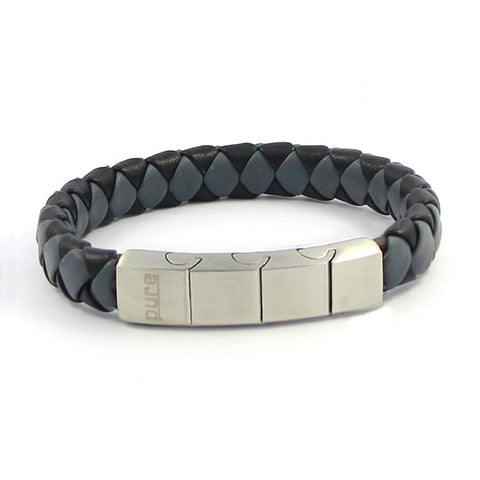 LMB01 LEATHER MAGNETIC BRACELET