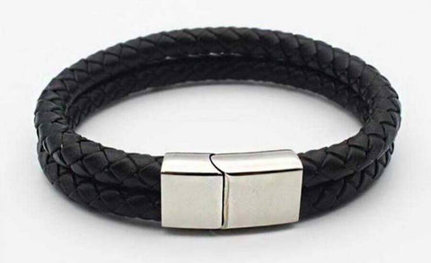 LMB05 LEATHER MAGNETIC BRACELET