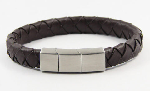 LMB07 LEATHER MAGNETIC BRACELET