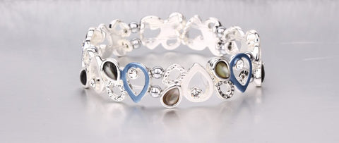 MHB18 MAGNETIC HEMATITE BRACELET