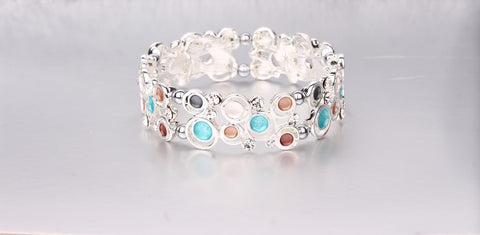 MHB21 MAGNETIC HEMATITE BRACELET