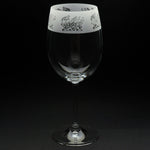 WELSH DRAGON FROSTED S38 WINE GLASS
