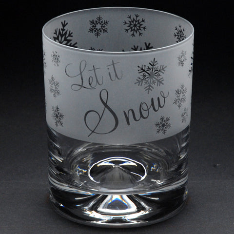 LET IT SNOW T17 WHISKY TUMBLER