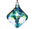 RHOMBUS TREE OF LIFE LARGE 12CM SEA GREEN