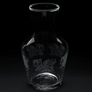 WELSH DRAGON PLAIN C50 CARAFE 500ML